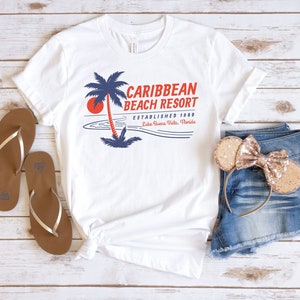 Caribbean Beach Resort Shirt, CBR Disney World Resort Shirt, Family Vacation Matching Shirt, Magic Kingdom Disney Resort Shirt