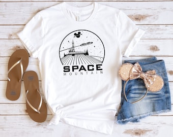 Space Mountain Shirt, Disney World Disneyland Space Mountain, Family Vacation Matching Shirt, Tomorrowland Magic Kingdom Disneyland