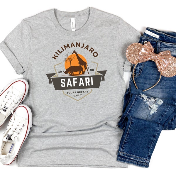 Kilimanjaro Safari Animal Kingdom T-Shirt, Family Vacation Matching Shirt, Disney Animal Kingdom Shirt