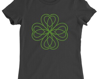 Irish Heart tee | Clovers tee | shamrock heart shirt | Tops Tees | Clothing | Cute Irish Shirt | St Patricks Shirt | Workout Tank Top