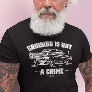 Lowrider Impala Six Fo Chicano Clothing Mexican American La Long Sleeve T- Shirt - Foto 8