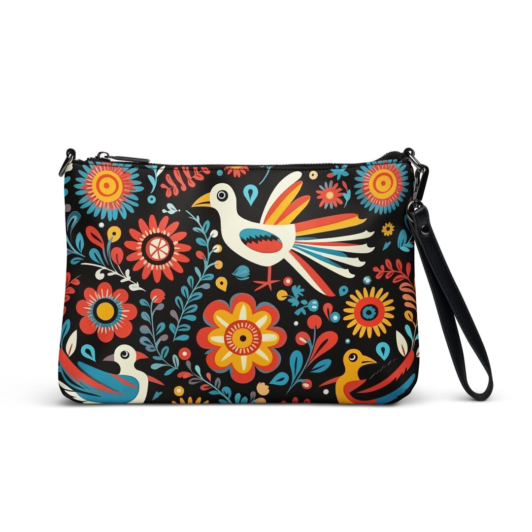 Faux Leather Crossbody Bag Coin Purse Synthetic Leather Bag Etsy