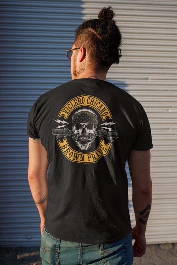 Viclero Chicano Tshirt (front and Back Print) Premium Cotton