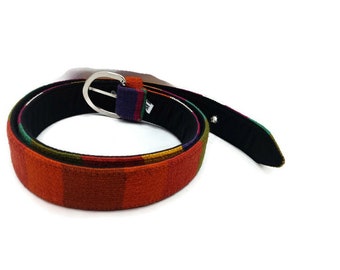 Unisex Peruvian Belt Handmade Andean Mountains Cusco