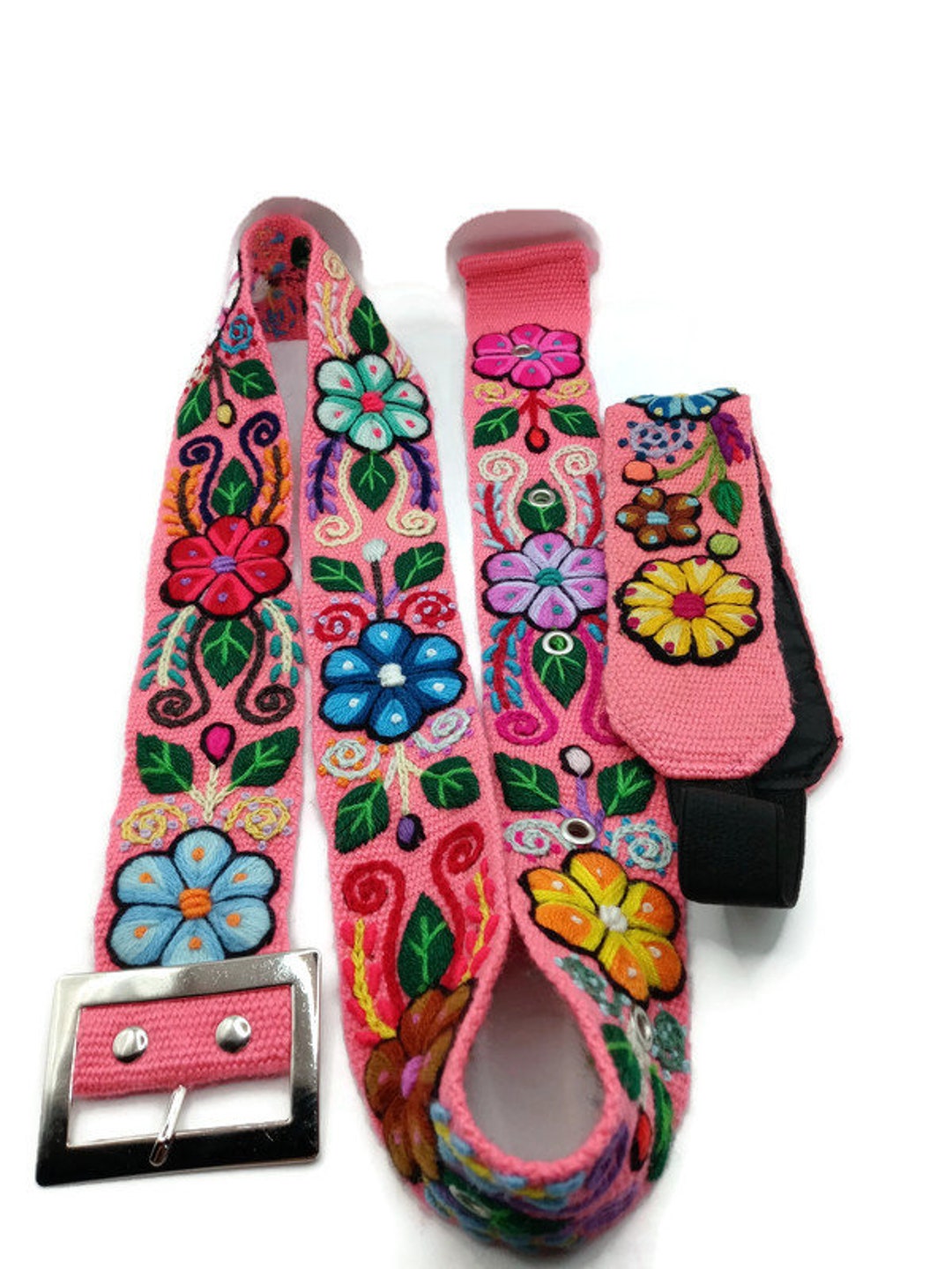 Handwoven Andean Mountain Belt and Headband Set From Cusco Etsy