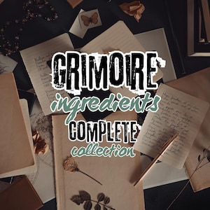 MÉGA COLLECTION de 15 pcs, 250 défi d'économie à gratter | Insertion pour enveloppe pour reliure A5 | Grimoire d'apothicaire Herbes et épices fleurs 4000