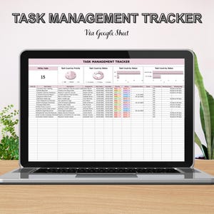 All-in-One Task Tracker Spreadsheet: Google Sheets & Excel Template
