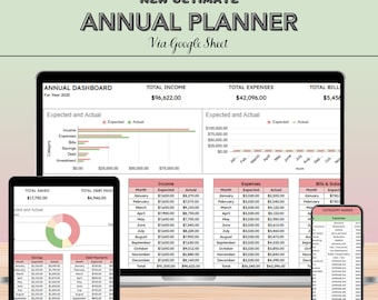 Planilha de orçamento completa: Planilhas Google e Planilha Excel (download digital)