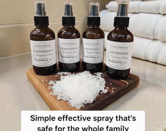 Magnesium Oil Spray for Sleep, Relaxation, Muscle Recovery, Low Tox Living