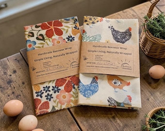 Envoltorio de pan de cera de abejas XL: almacenamiento de alimentos reutilizable (17 x 21 pulgadas)