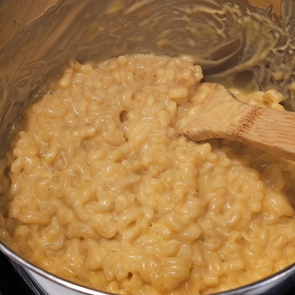 Mistura seca para macarrão com queijo, tamanho família, macarrão com queijo caseiro.