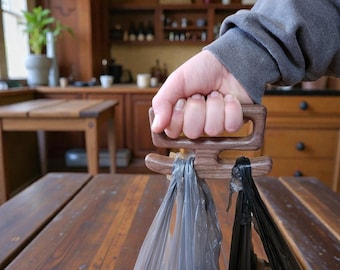Grocery Bag Carrier – Eco-Friendly Market Tote Handle