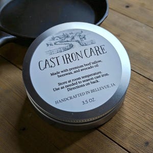 Trattamento per la ghisa – Cura completamente naturale di padelle e pentole in ghisa