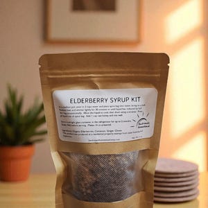 Elderberry Syrup Kit for Kids & Adults / Family Size