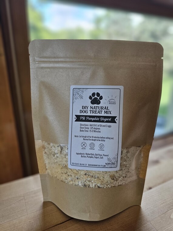 Peanut Butter Pumpkin Yogurt DIY Dog Treats Non-toxic
