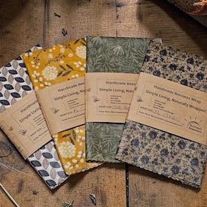 XL Beeswax Bread Wrap – Reusable Food Storage (17x21 in.)