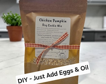 Dog Cookie Mix | Homemade Dog Treats | Easy Bake at Home | Bark & Bake
