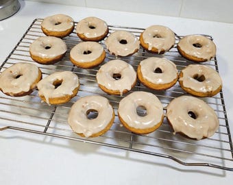 Pumpkin Spice Donut Mix with Maple Glaze, Homemade