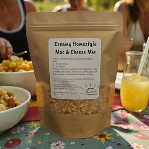 Creamy Mac & Cheese Mix — Kid-Friendly, Family-Sized, Handmade with Real Ingredients