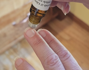 Cuticle Oil Roller, Botanical Nail Care, Argan & Sunflower Oil