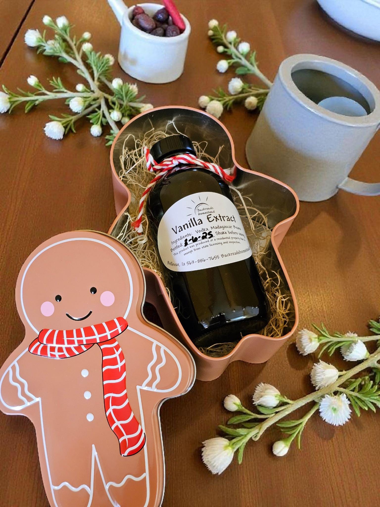 Organic Madagascar Vanilla Extract: Aged 6 Months