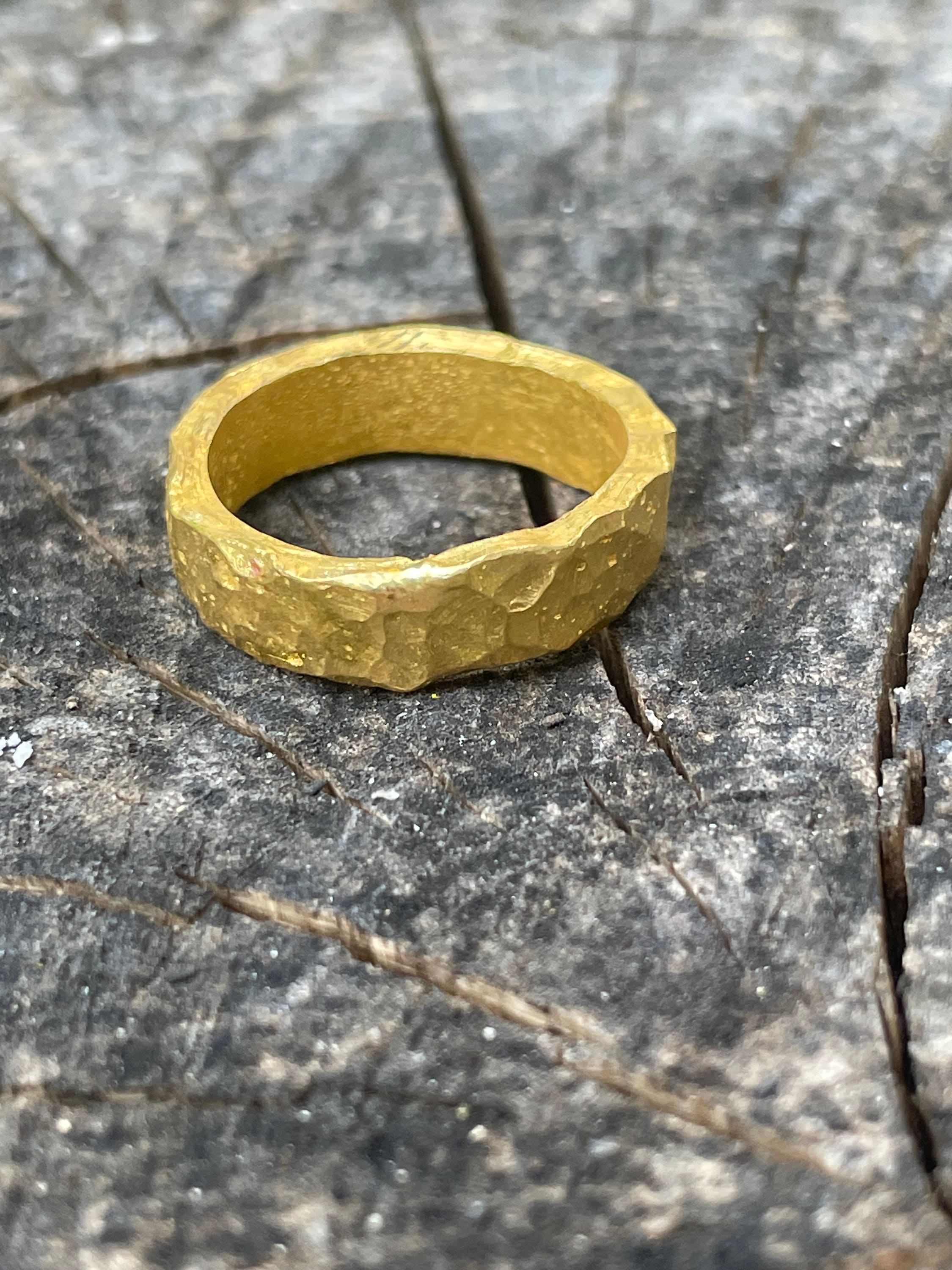 24k Gold Ring Etsy Australia