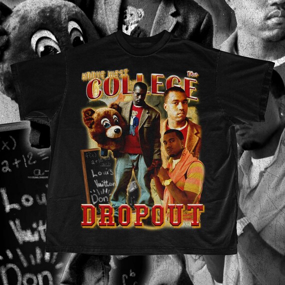 Kanye West the College Dropout Graphic T-shirt 230 Gsm - Etsy Kanye West the College Dropout Graphic T-shirt 230 Gsm - Etsy