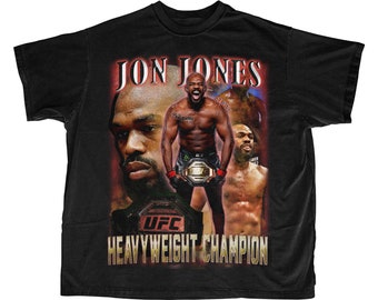 Jon Jones UFC "Heavyweight Champion" Graphic T-Shirt