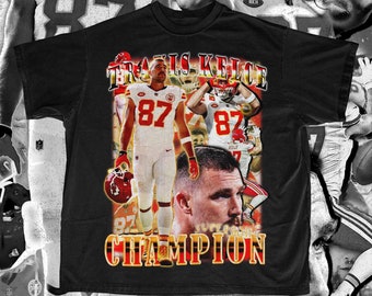 Travis Kelce "SuperBowl Champion" Graphic T-Shirt