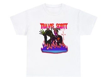 Travis Scott La Flame Graphic T-Shirt