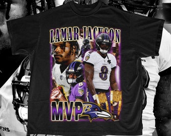 Lamar Jackson "2x MVP" Graphic T-Shirt