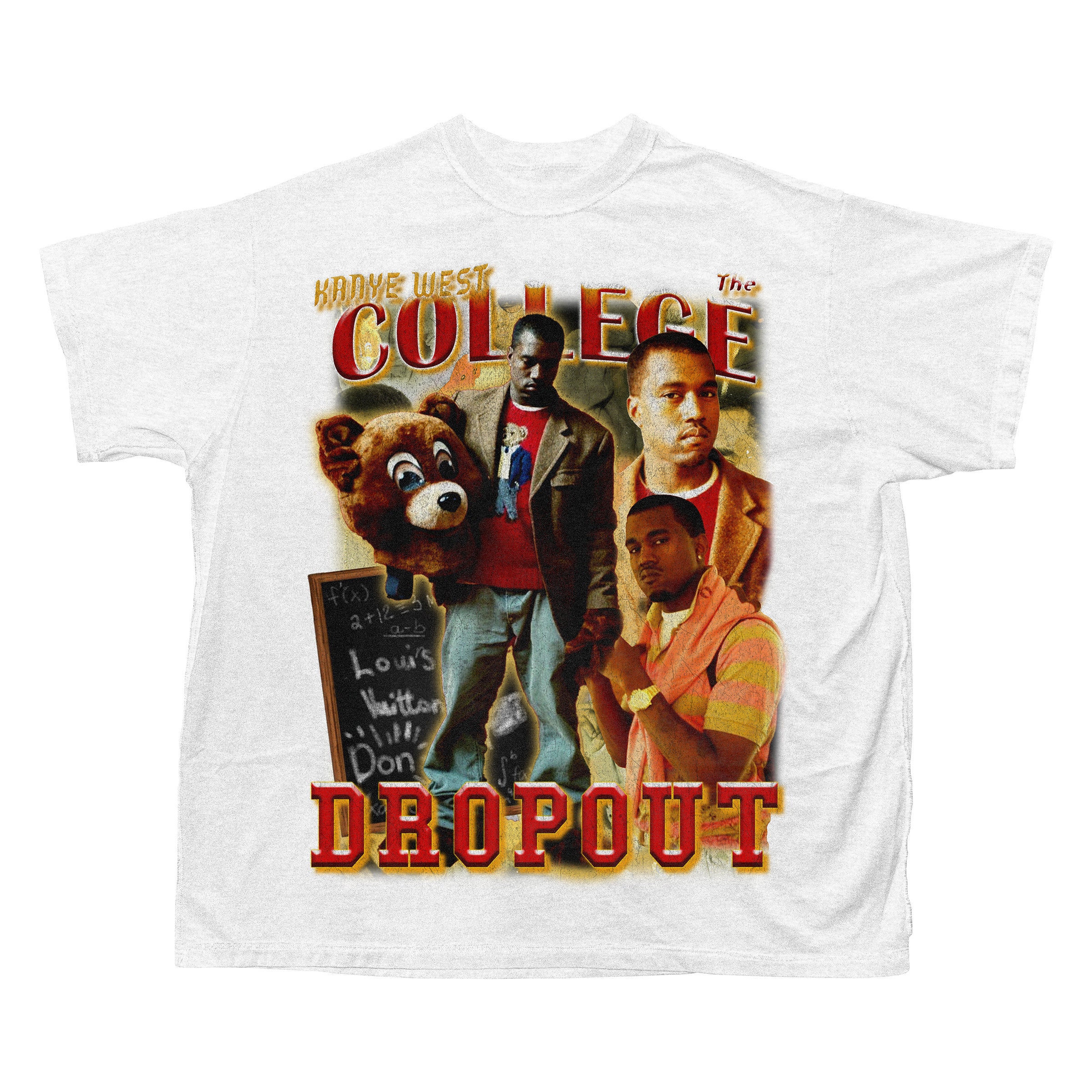 Kanye West the College Dropout Graphic T-shirt 230 Gsm - Etsy Kanye West the College Dropout Graphic T-shirt 230 Gsm - Etsy