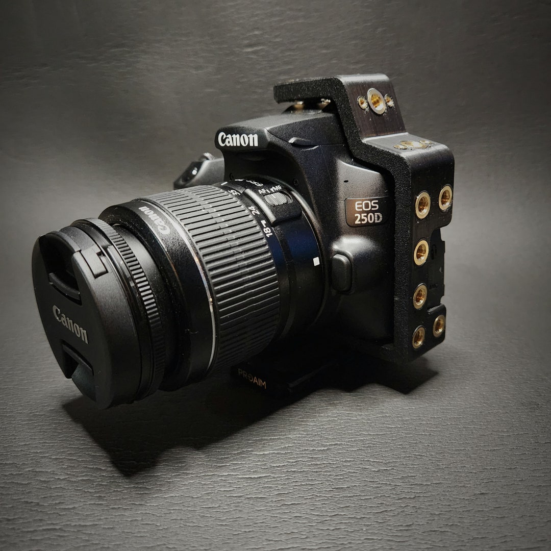 Canon SL3 / 250D 3D Printed Half Cage STL File Etsy