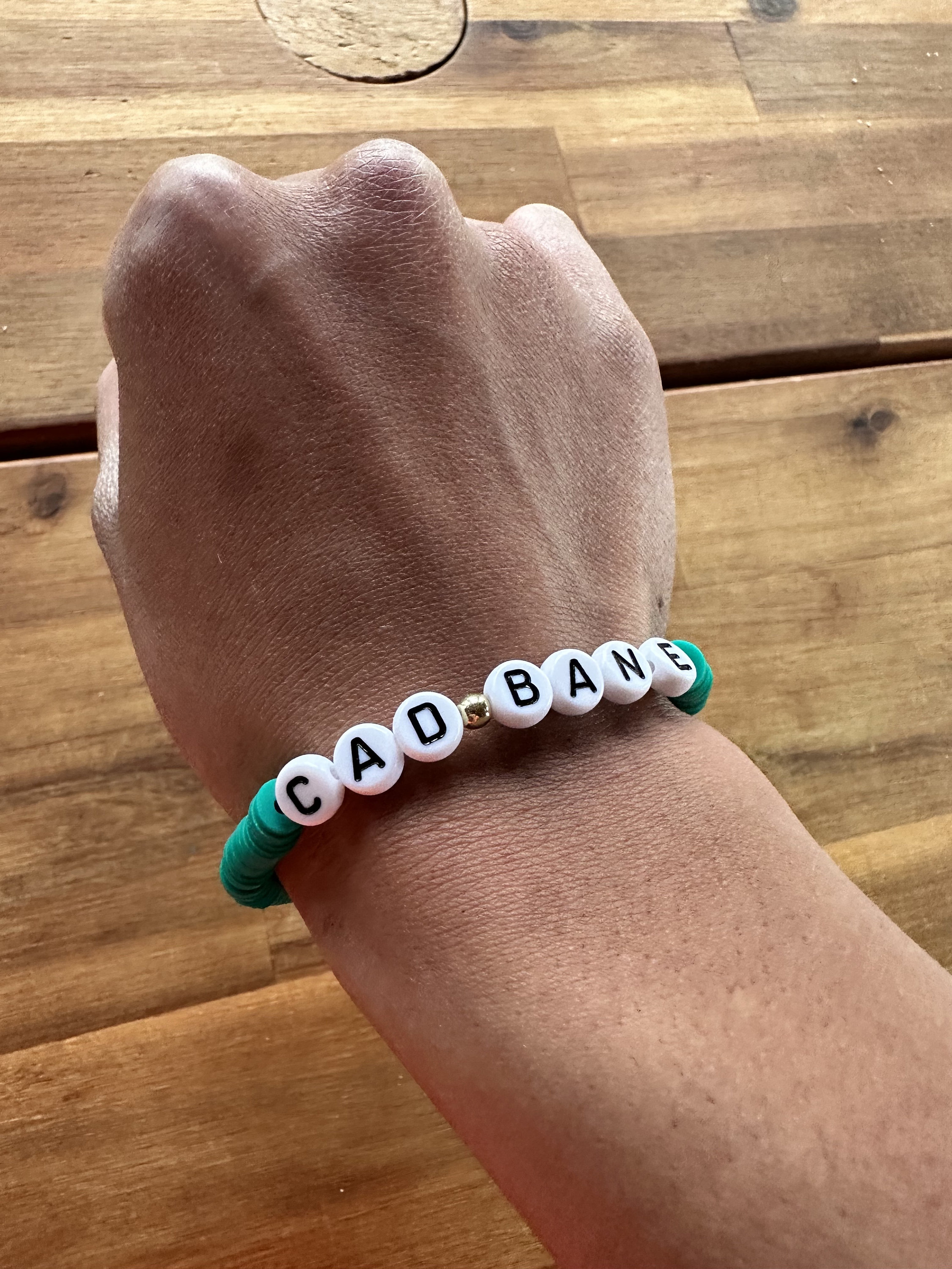 Star Wars Cad Bane Clay Bead Bracelet - Etsy