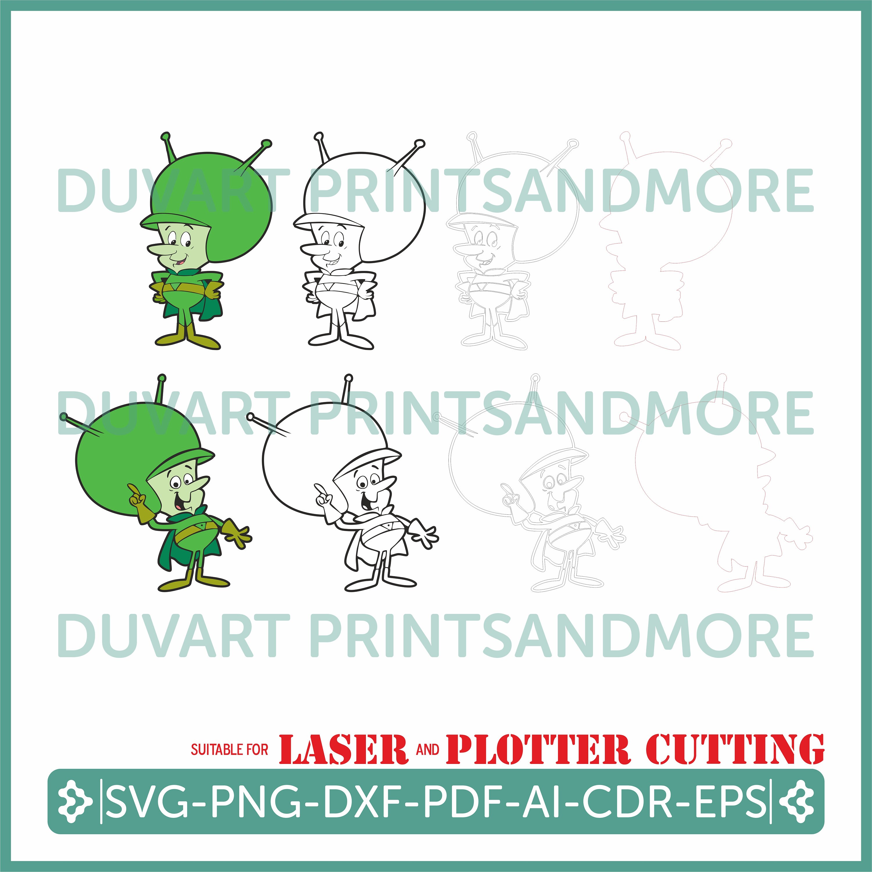 Great Gazoo Vector, Bundle, Clipart, Layered Digital File