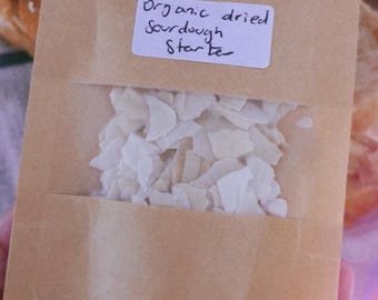 Masa madre orgánica seca