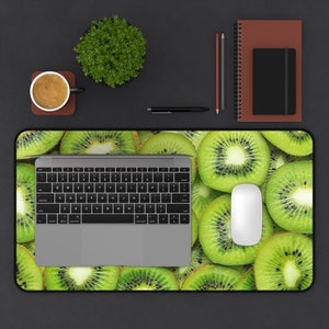 Cute Fruit Kiwi Small, Medium, Large Gaming Mouse Pad - Mouse Mat - Desk Mat - Gaming Desk Mat