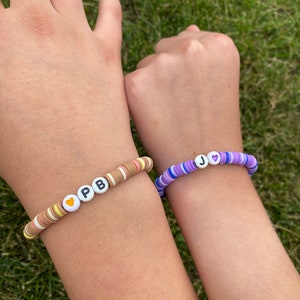 PB&J Clay Bead Bracelet Set