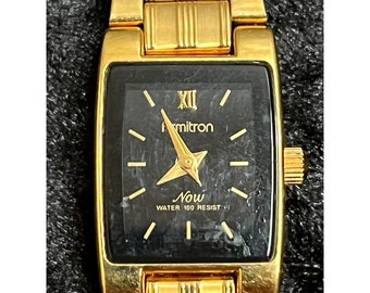 Vintage Armitron Now ladies goldtone Watch