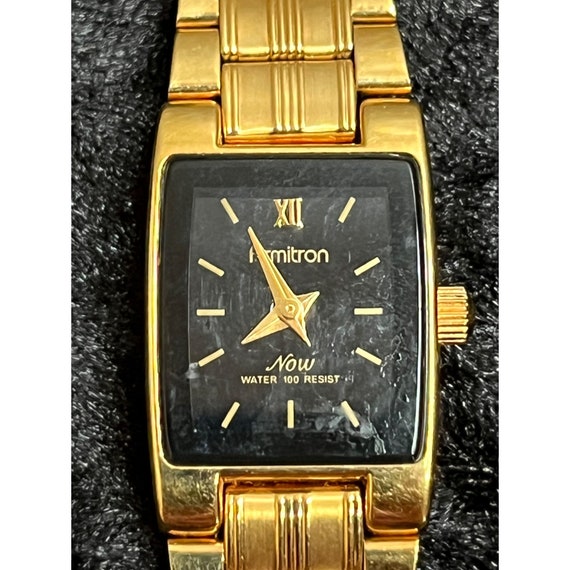 Vintage Armitron Now ladies goldtone Watch - image 1