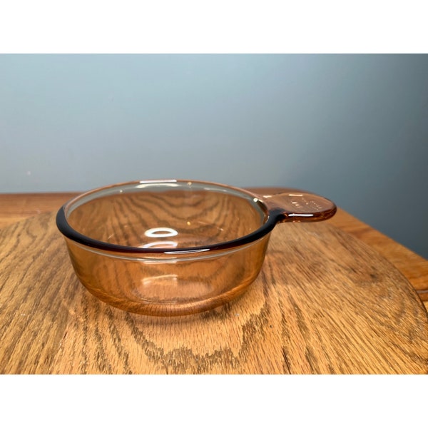 Vision Grab It Bowl V 150 B Amber Glass Vision Cookware by Corning USA