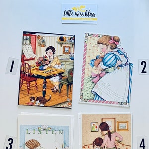 Cartes de voeux vintage Mary Engelbreit - Fête des Mères - 1ère partie • INUTILISÉ •