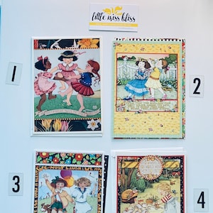 Tarjetas de felicitación vintage de Mary Engelbreit - Te extraño/Amistad, parte 2 • SIN USAR •