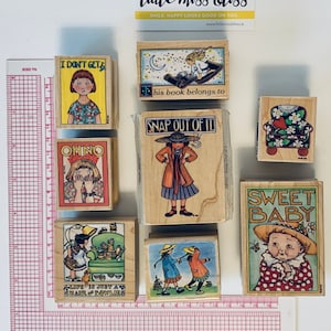Vintage stempels - Mary Engelbreit 5 - Motto's