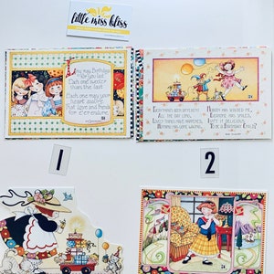 Cartes de voeux vintage Mary Engelbreit - Happy Birthday, Female - partie 2 • INUTILISÉ •