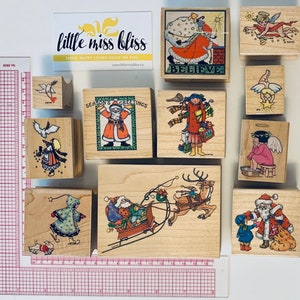 Vintage stempels - Mary Engelbreit 15, Kerstmis 8