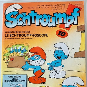 Vintage Smurf Magazine