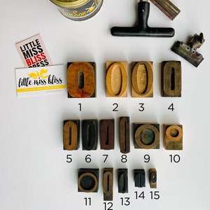 Type de bois vintage - Divers 0/O