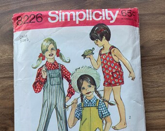 Vintage Simplicity 8226 Sewing Pattern