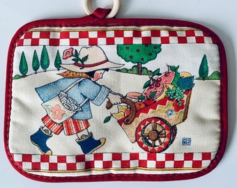 Vintage Mary Engelbreit Kitchen Accessories: Pot Holder (#2) • UNUSED •